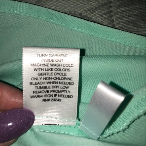 NWT NY&Co Size L Madison Pop Over Stretch Shirt - Picture 8 of 8